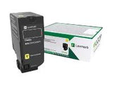 LEXMARK 15K Return Program Cartouche Jaune CS/CX827