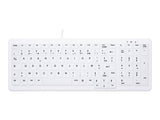 CHERRY AK-C7000F-U1-W/FR Wired keyboard compact with numpad washable USB white (FR)