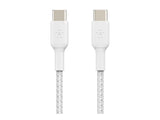 BELKIN BOOST CHARGE USB-C to USB-C Cable Braided 2m White