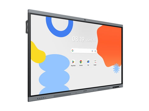 SAMSUNG WAFX-P Eboard WA86FX-P 86p Android 15 EDLA Octacore 16Go RAM 128Go storage UHD IR Touch 3xHDMI USB-C PD 65W 48Mpixel auto