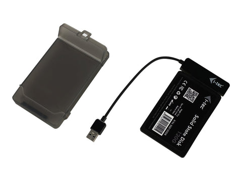 I-TEC USB 3.0 Advance MySafe Easy Enclosure 6.4cm 2.5p External Enclosure for SATA HDD itegrated cable black
