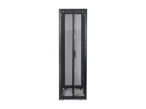 APC ARMOIRE NETSHELTER SX NOIR 19 BAIE 48U X 600 L X 1070 P PORTES PANNEAUX LATERAUX INCLUS