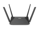 ASUS RT-AX52 AX1800 Dual Band WiFi 6 Extendable Router Instant Guard Parental Controls Built-in VPN AiMesh Compatible