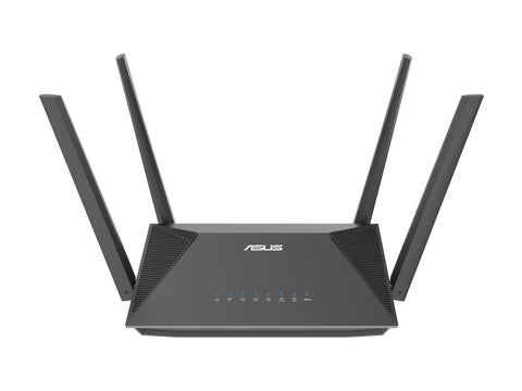 ASUS RT-AX52 AX1800 Dual Band WiFi 6 Extendable Router Instant Guard Parental Controls Built-in VPN AiMesh Compatible