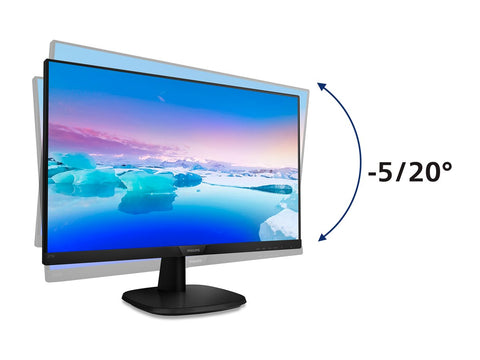 PHILIPS 273V7QDSB/00 27inch 1920x1080 IPS 4ms GtG HDMI/DVI/VGA VESA ULTRA NARROW BEZEL