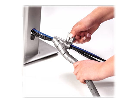 FELLOWES CableZip™ - Rassembleur de câbles - Gris