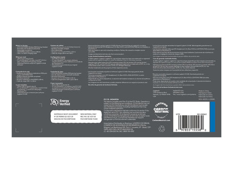 LOGITECH G G733 LIGHTSPEED Wireless RGB Gaming Headset Headset full size 2.4 GHz wireless blue