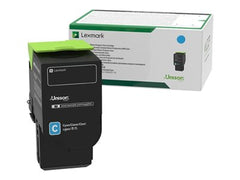 LEXMARK 78C2UC0 Cartouche Cyan Programme de retour de 7K