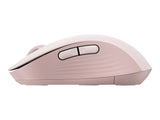 LOGITECH Signature M650 Mouse optical 5 buttons wireless Bluetooth 2.4 GHz Bolt USB receiver rose