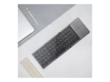 XTREMEMAC Clavier Bluetooth pliable et rechargeable avec TouchPad