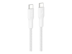 BELKIN USB-C TO USB-C 240W 2.0 BRAIDED PCR 3M WHITE