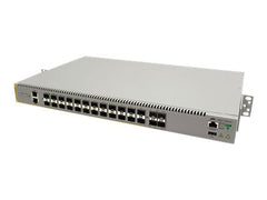 ALLIED Stackable L3 switch with 24x 100/1000 SFP ports and 4 10G SFP+ ports Dual DC Power supplies