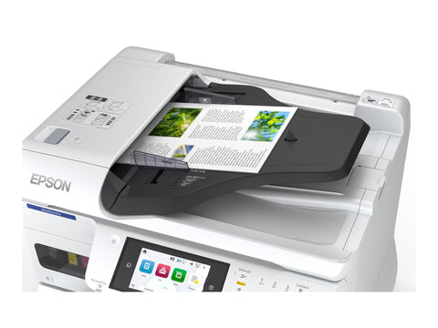 EPSON WorkForce Pro EM-C7100DWF MFP colour inkjet A3 297x420mm A3 22ppm Copy 25ppm Print 335sheets LAN Wi-Fi USB