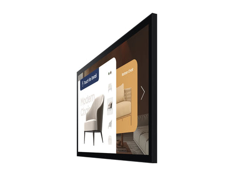 SAMSUNG QM32C-T 32p Wide 16:9 All-in-one Capacitive Touch 400 nits 16/7 operation Charcoal black HDMIx3 RS232in/out 2xUSB Ethern