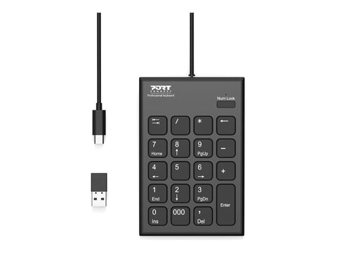 PORT DESIGNS Numeric Keypad Wired Type C