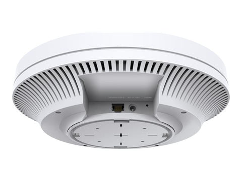 TP-LINK AX5400 Ceiling Mount Dual-Band Wi-Fi 6 Access Point 1x2.5Gbps RJ45 Port 574Mbps at 2.4GHz + 4804Mbps at 5GHz 802.3at POE