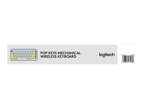 LOGITECH POP Keys Wireless Mechanical Keyboard With Emoji Keys - DayDream Mint Central (FR)