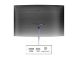 PHILIPS 241E1SCA Écran LED - incurvé - 24p - Full HD - 5 Hz - VA - 250 cd/m2 - 3000:1 - 4ms- VGA - HDMI- HP