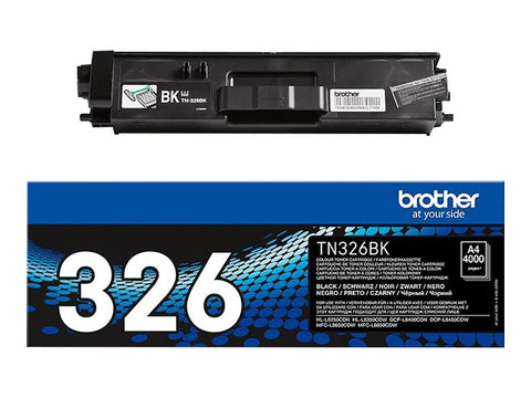BROTHER TN-326BK cartouche de toner noir haute capacité 4.000 pages pack de 1