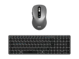 PORT DESIGNS Pack Keyboard Compact + Mouse Expert Rechargeable Combo BT+RF (FR)