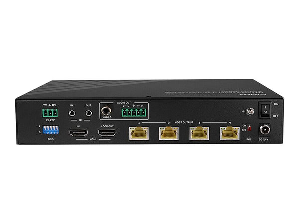 LINDY 100m Cat.6 4 Port HDMI 4K60 HDBT Splitter Extender