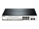 D-LINK 10-Port Layer2 PoE Smart Managed Gigabit Switch dlink green 3.0 8x 10/100/1000Mbit/s TP RJ-45 PoE Port 802.3af/at
