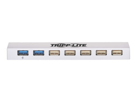 EATON TRIPPLITE 7-Port USB 3.0/USB 2.0 Combo Hub USB Charging 2 USB 3.0 & 5 USB 2.0 Ports