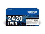 BROTHER TN2420 TWIN-pack black toners BK 3000pages/cartridge