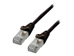 MCL-SAMA Cordon de brassage RJ45 CAT 6 F/UTP CAT 6 F/UTP Patch cable - 3m Black    (P)