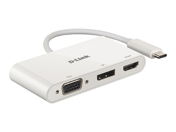 D-LINK USB-C 3-en-1 Adapter
