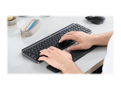 LOGITECH MX Palm Rest Keyboard wrist rest grey