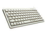 CHERRY Compact corded Keyboard USB grey Win95 (GB)