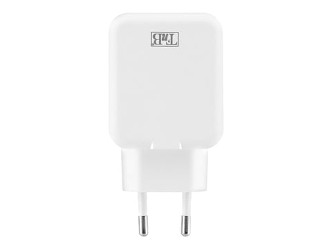 TNB 4.8A Mains 2 USB Charger White