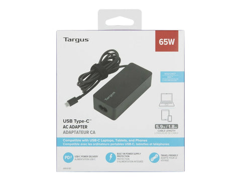 TARGUS USB-C 65W PD Charger