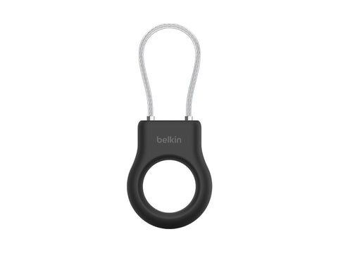 BELKIN Secure Holder with Wire Cable for Airtag Black