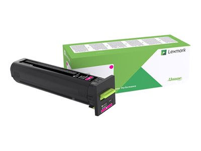 LEXMARK CX860 Cartouche de toner Corporate magenta ultra haute capacité 55K