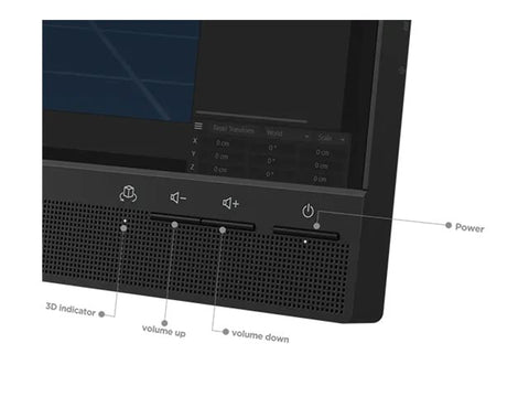 LENOVO ThinkVision -27 - 3D - 27p IPS WLED - 60Hz 310cd/m2 4ms - 2xHDMI - DispalayPort  - USB-C 3.2 Gen 1