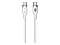 TARGUS Hyper 1.5m Silicone USB-C to USB-C 60W Charging Cable - White
