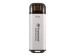 TRANSCEND ESD300S 1To External SSD USB 10Gbps Type C Silver