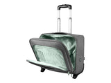 PORT DESIGNS Eco Trolley Made from Recycled Materials Mono Compartment Clamshell Trolley Padded 15.6p Laptop Compartment