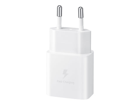 SAMSUNG 15W Adapter UCB-C port without cable White