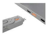 LINDY Clé USB et 4 bloqueurs de ports USB Orange