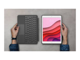 LOGITECH Combo Touch for iPad 7th & 8th generation - Graphite - Fra