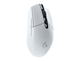 LOGITECH G G305 Mouse optical 6 buttons wireless 2.4 GHz USB wireless receiver white