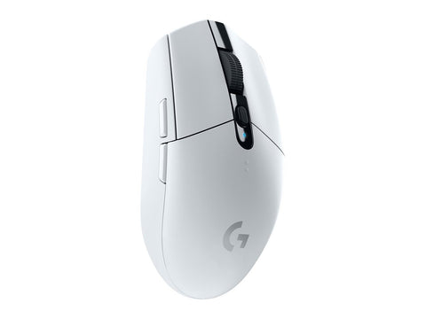 LOGITECH G G305 Mouse optical 6 buttons wireless 2.4 GHz USB wireless receiver white