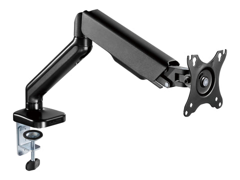 TNB ERGO Line Single Monitor Articulated Arm And Gas Spring Adjustment Material Steel For Screen Size