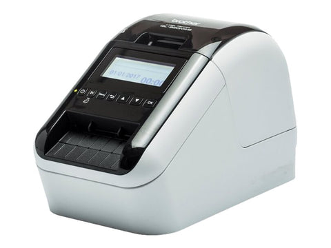 BROTHER QL-820NWBCVM Label Printer 176mm/sec Visitor Badge/event Pass Wi-Fi Ethernet Bluetooth Airprint LCD-display