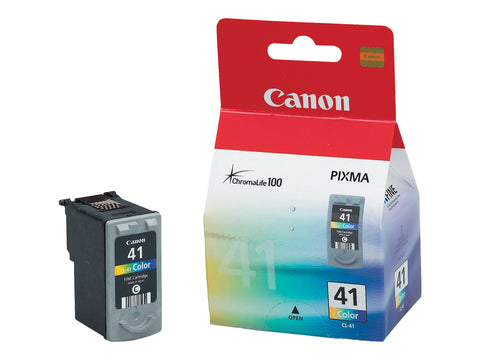 CANON 1LB CL-41 ink cartridge tri-colour standard capacity 12ml 265 pages 1-pack