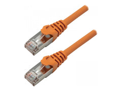 MCL Câble réseau RJ45 100Percent cuivre CAT 7 S/FTP LSZH - 2m Orange