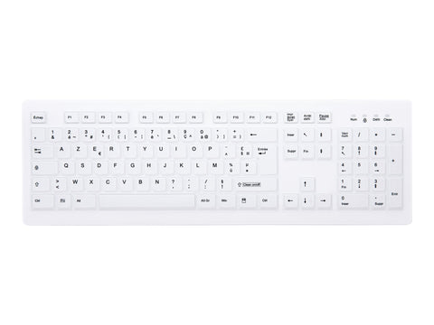 CHERRY AK-C8100F-FUS-W/FR Wireless keyboard standard form waterproof IP68 USB white (FR)